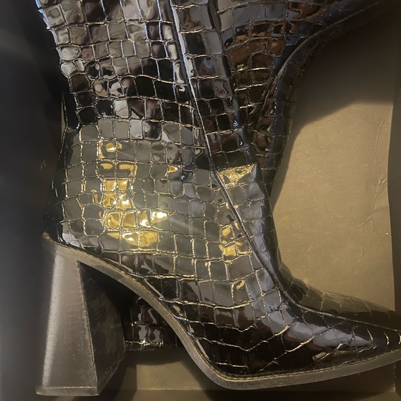 Topshop HURRICANE leather booties - Picture 4 of 9